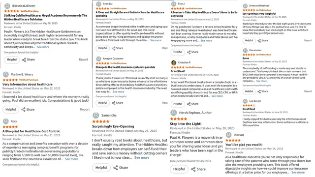 Five-star Amazon review 1